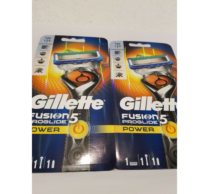 Станок для гоління Gillette Fusion 5 ProGlide з тримером (1 станок 1 картридж 1 батарейка)